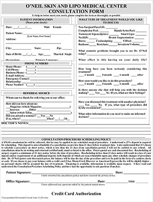 Consult Form